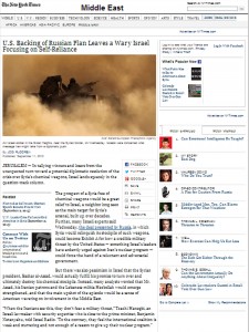 New York Times Web