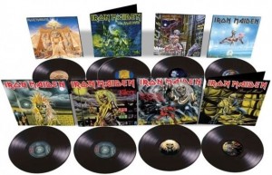 El primer grupo de Vinilos  de Iron Maiden, Leyendas del Heavy Metal